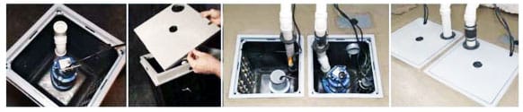 Learn more about our interior waterproofing basement sump pump solutions