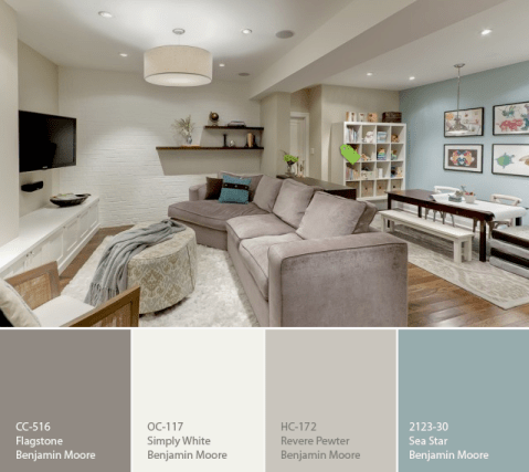 Choosing Paint Colors For A Basement Photo Friday Rescon Solutions - How To Choose Paint Color For Basement